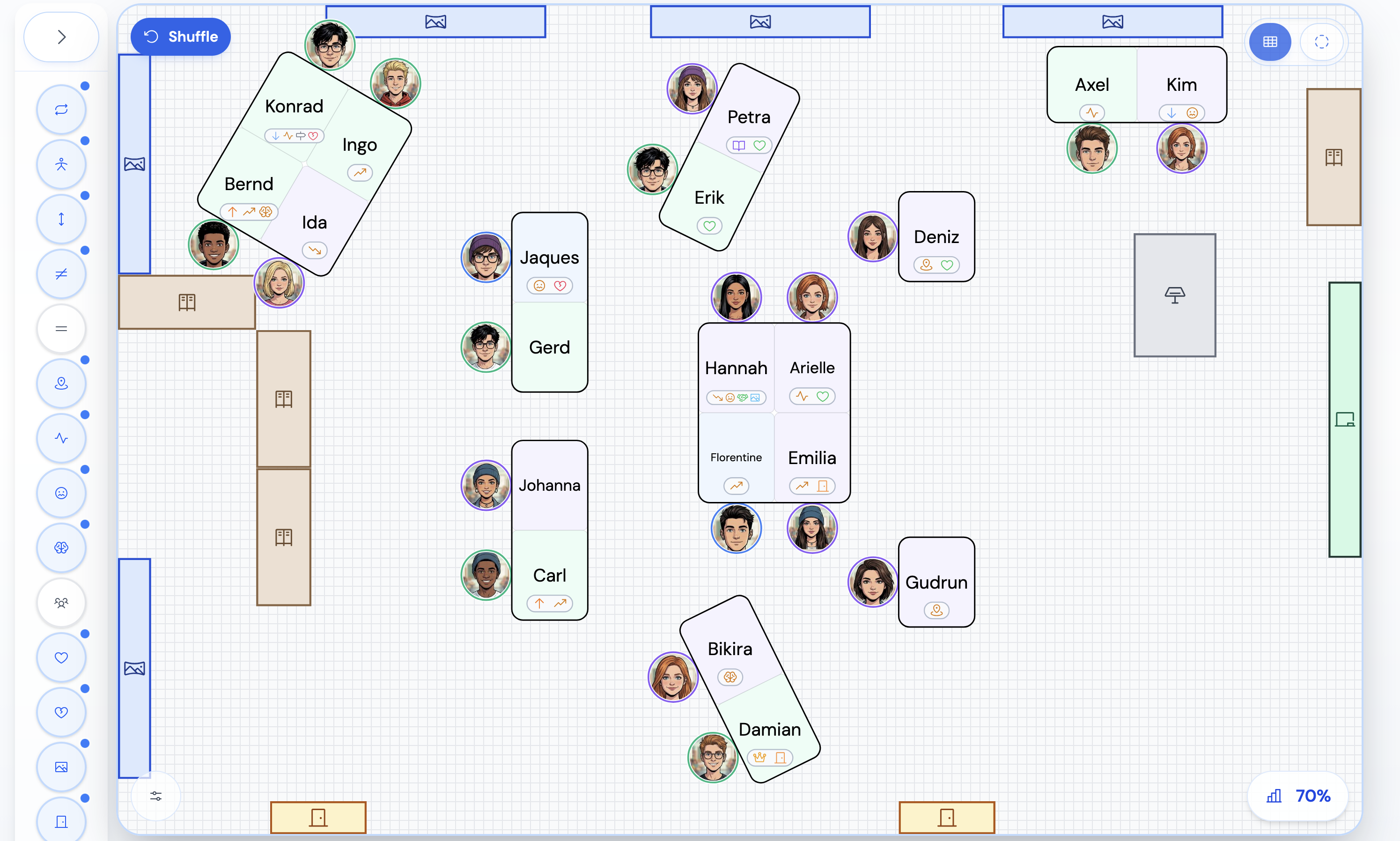 Seating plan